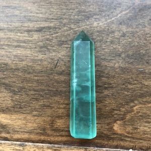 Other - Gorgeous green fluorite crystal tower point Other - Gorgeous green fluorite crystal tower point